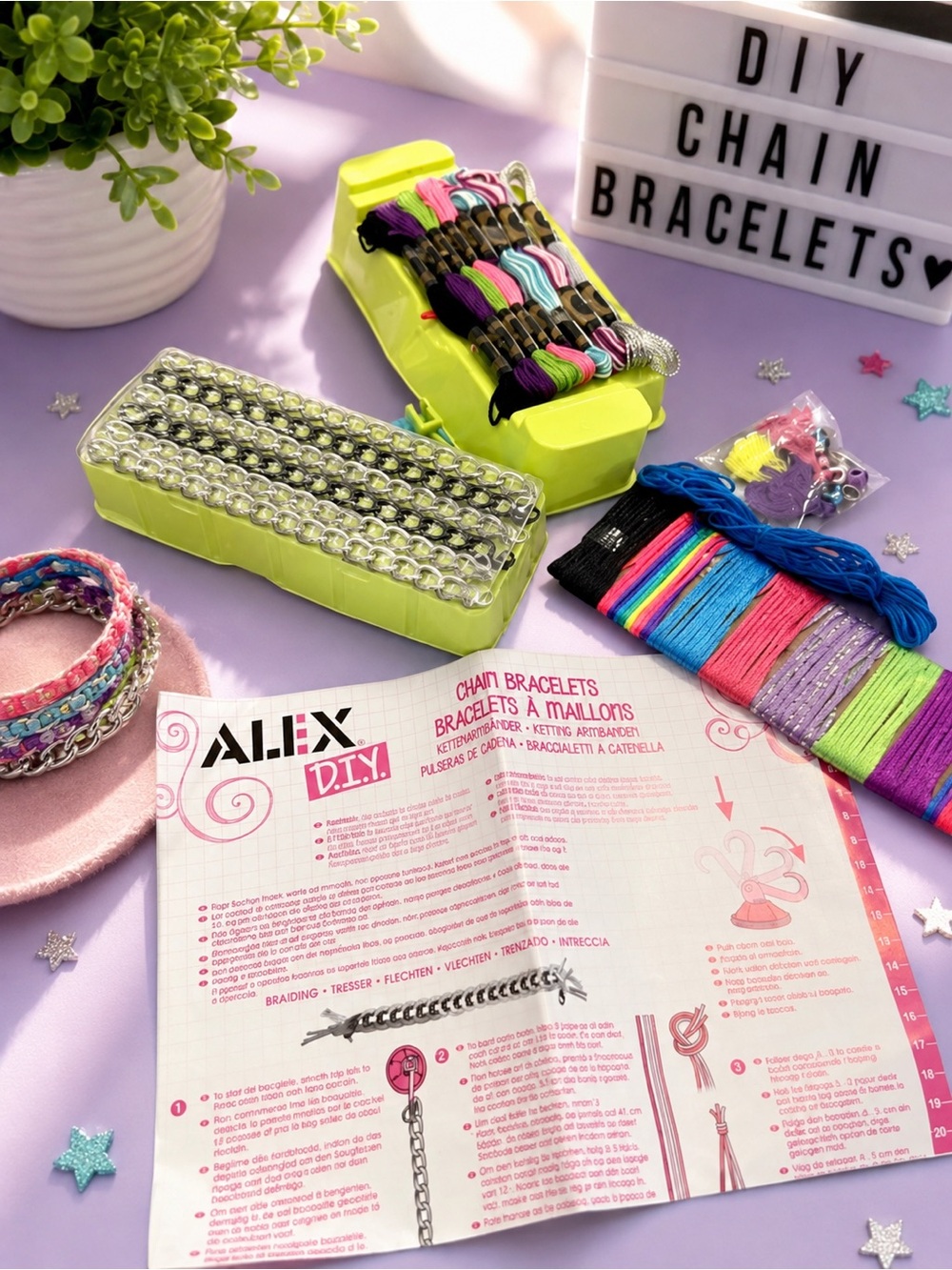 Alex DIY Chain Bracelets craft kit